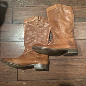 Beautiful Frye Boots, barley worn